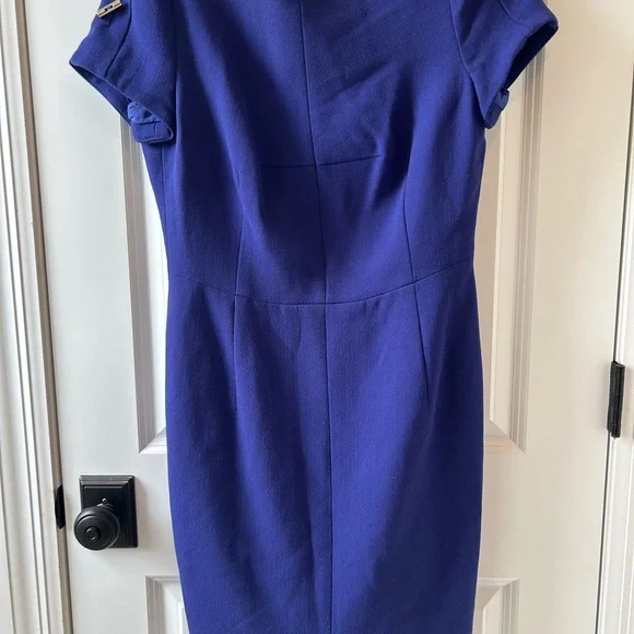 escada blue dress Escada